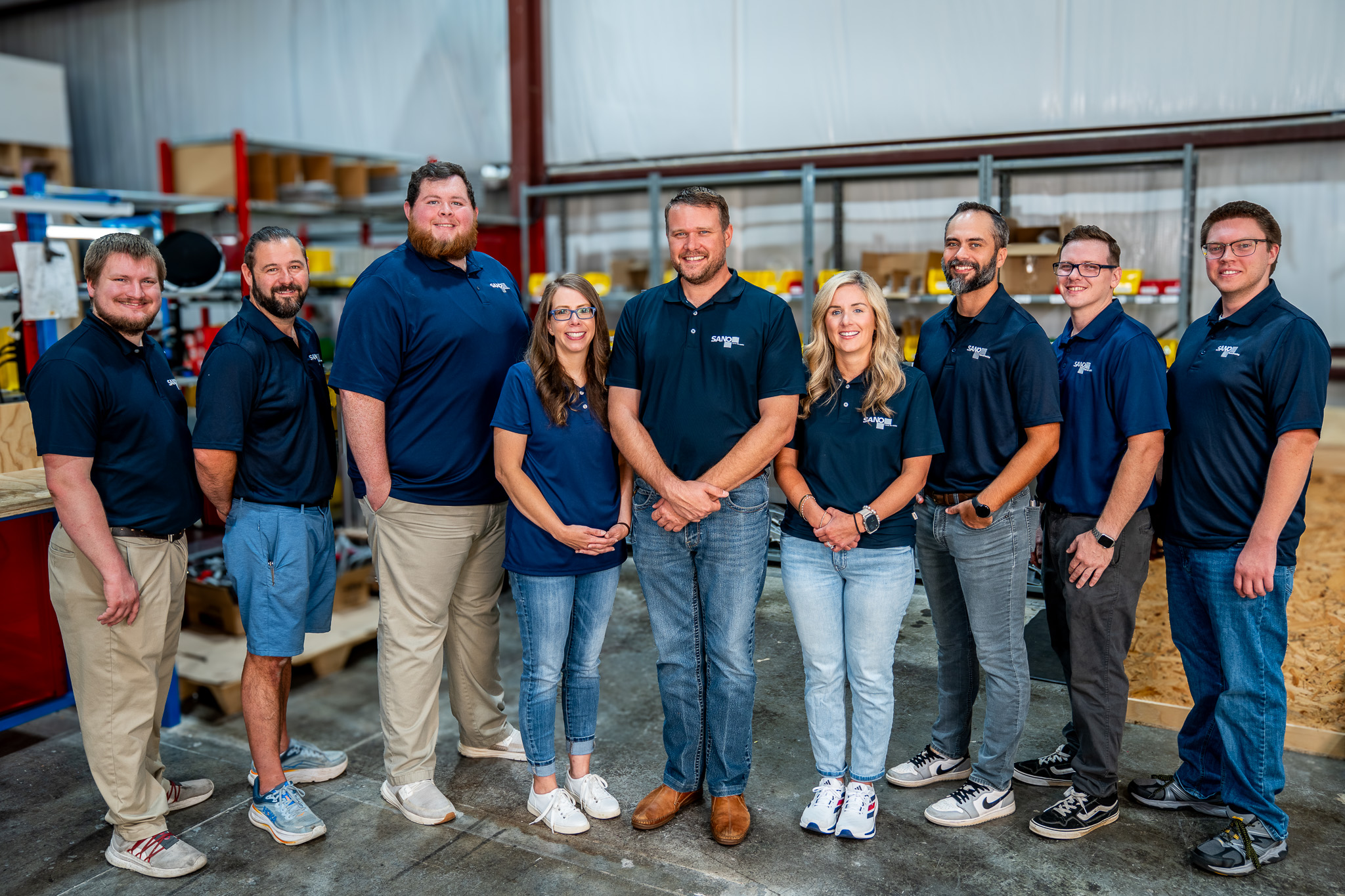 SANO Employees In Group Photo