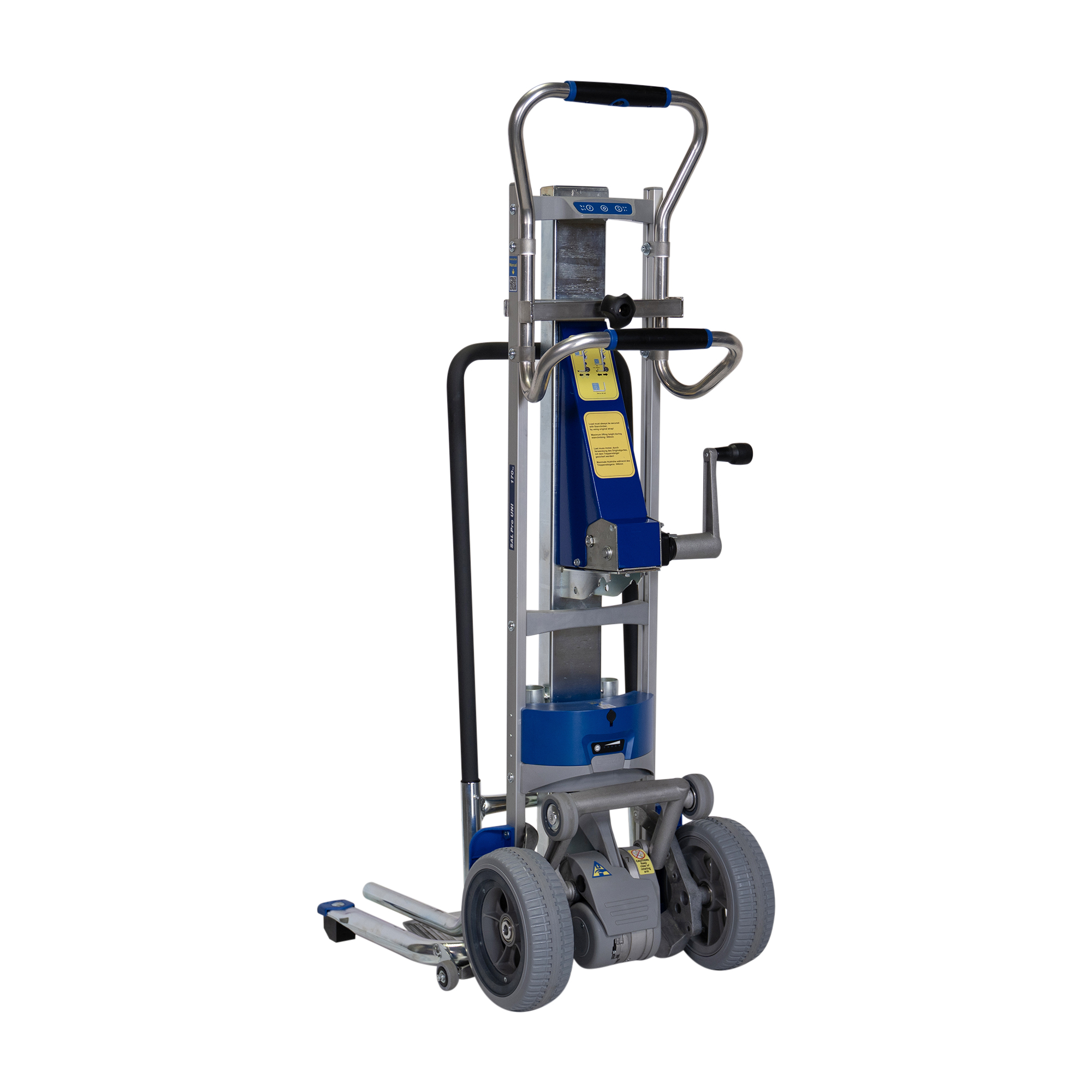 LiftKar Cabinet Pro powered stairclimber with Universal Lifting Attachment, studio view